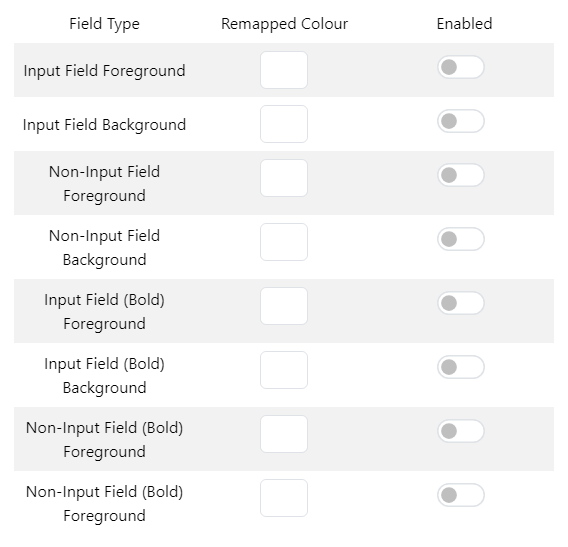 Color Personalization UI